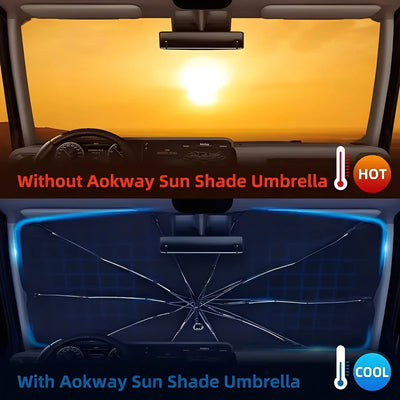 Windshield Sunshade Foldable Reflective UV Protection
