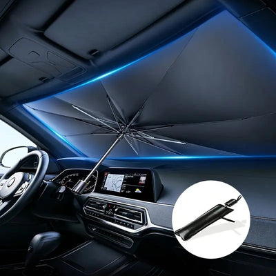 Windshield Sunshade Reflective Blocks 99% Heat Umbrella-Fold