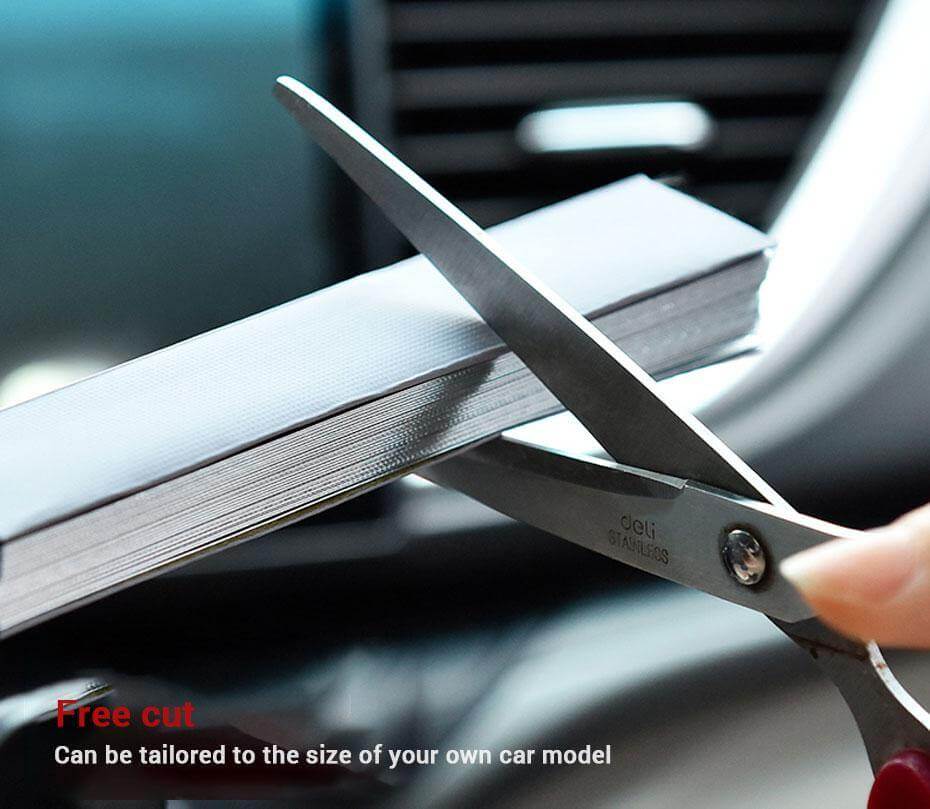 Windshield Sunshade Retractable UV-Blocking Reflective Aluminum Film