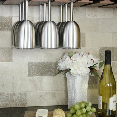 Wine Cup Double-Wall Stainless Steel Leak-Resistant Lid