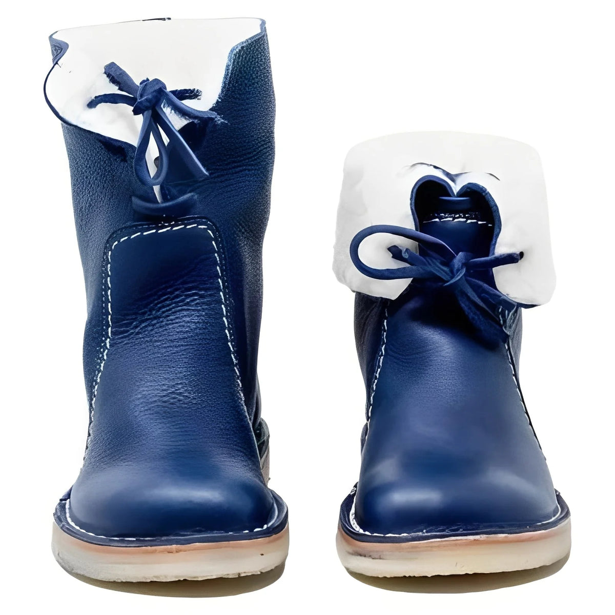 Winter Boots Weather-Resistant Cushioned Sole Adjustable Collar
