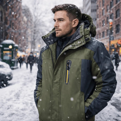 Winter Jacket Waterproof Windproof Breathable