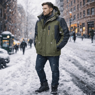 Winter Jacket Waterproof Windproof Breathable