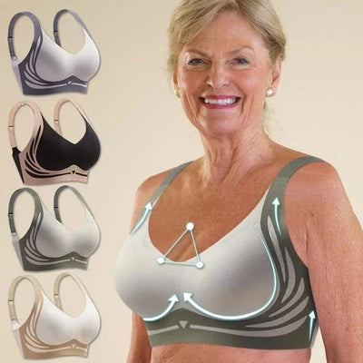 Wireless Bra Seamless Breathable Wire-Free Support