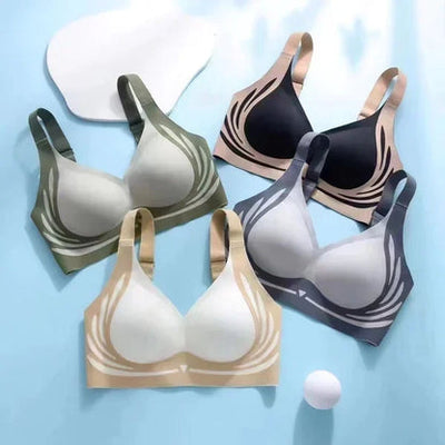 Wireless Bra Seamless Breathable Wire-Free Support