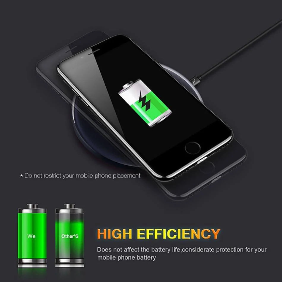 Wireless Charging Receiver Qi-Compatible Slim Design
