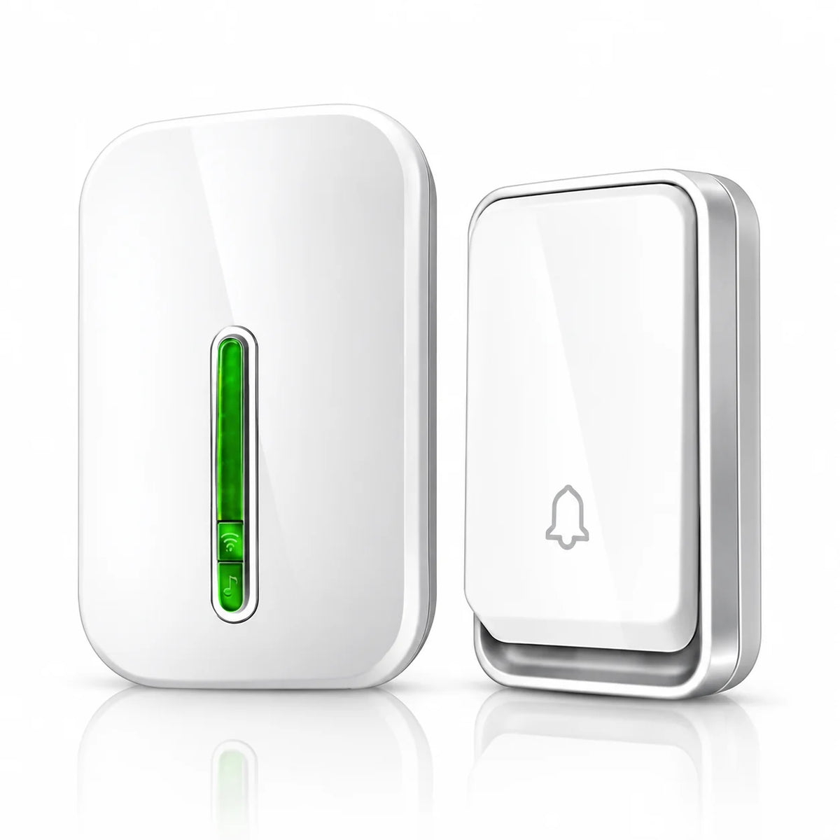 Wireless Doorbell Battery-Free Kinetic 394 Ft Range