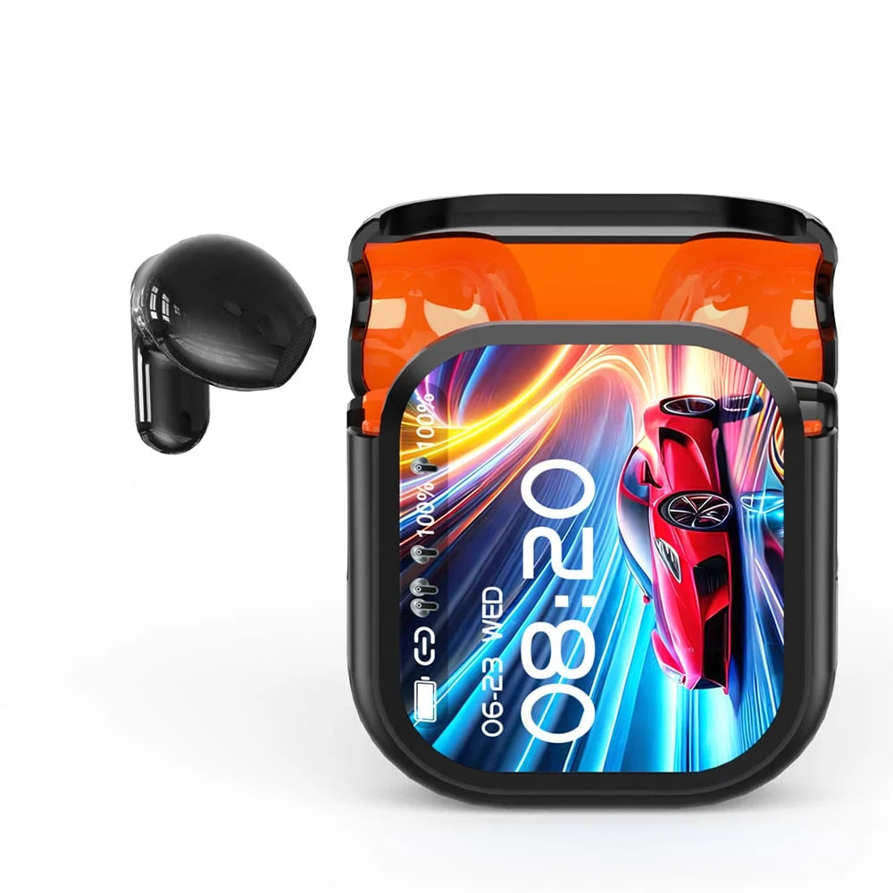 Wireless Earbuds Bluetooth 5.4 LED Charging Case Water-Resistant
