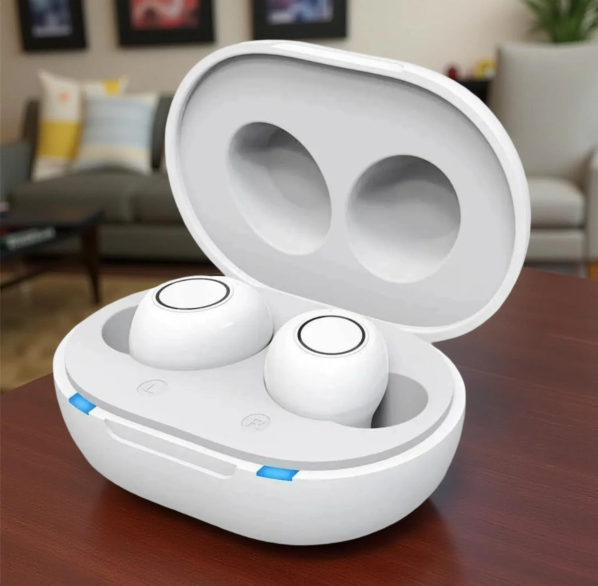 Wireless In-Ear Hearing Aid Bluetooth App Control Rechargeable Case
