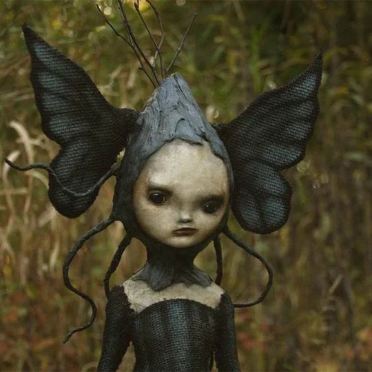 Witch Figurine Lightweight Halloween Tabletop Decor