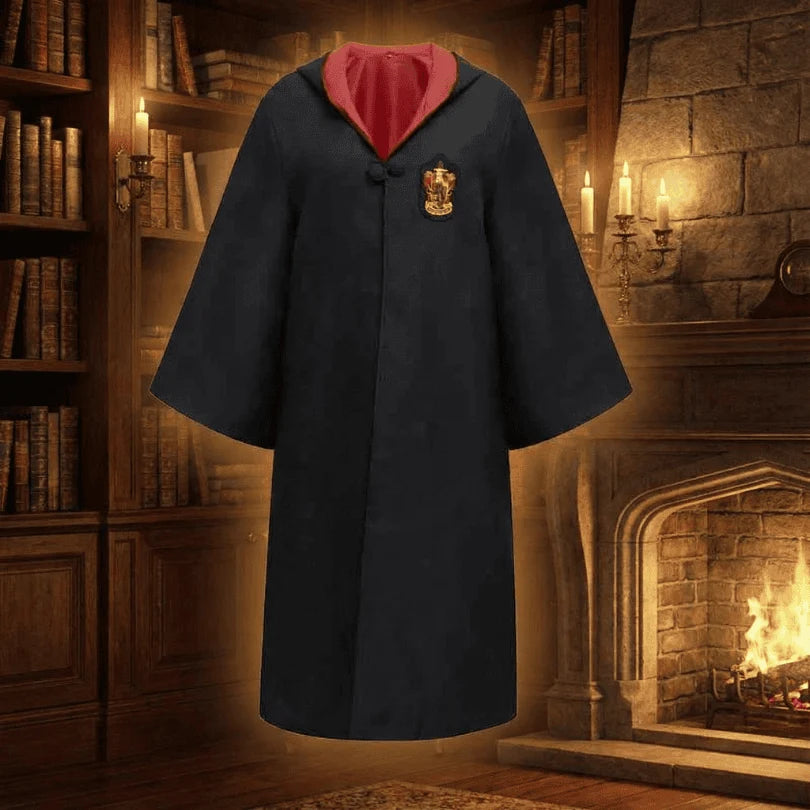 Wizard Costume Robe & Accessories Set