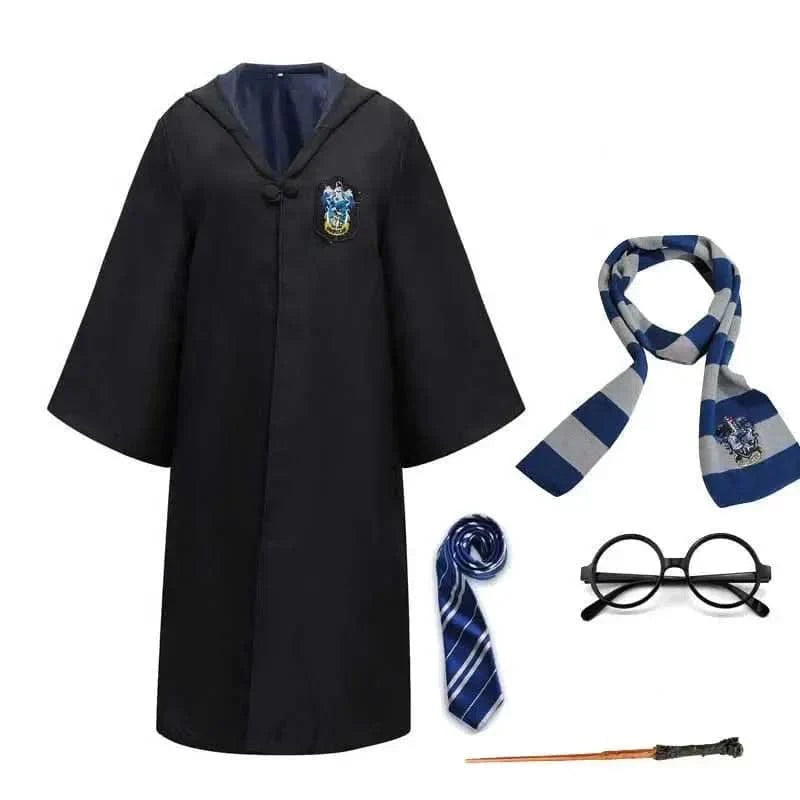 Wizard Costume Robe & Accessories Set