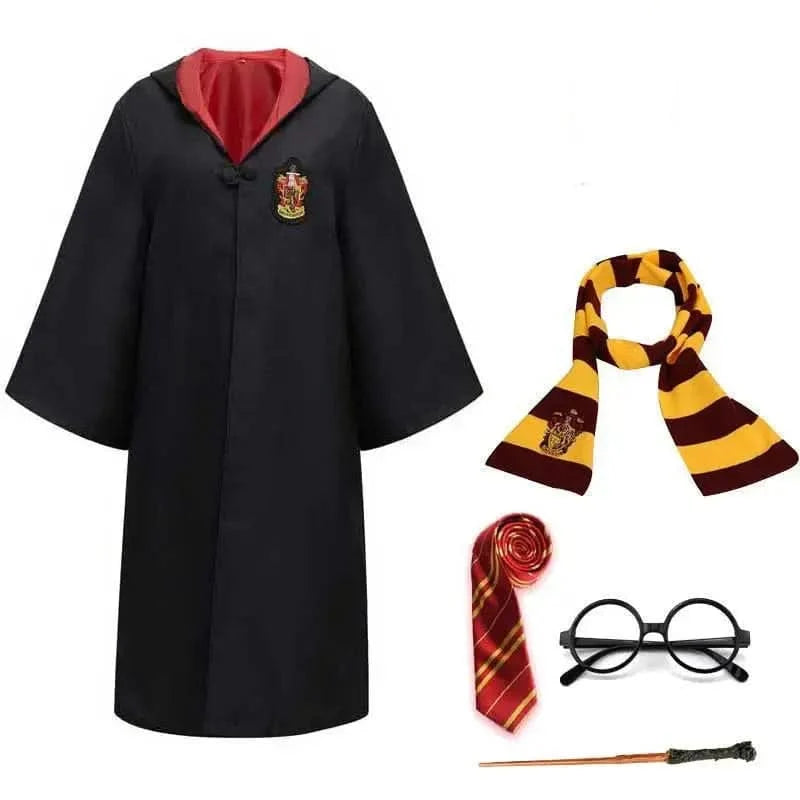 Wizard Costume Robe & Accessories Set
