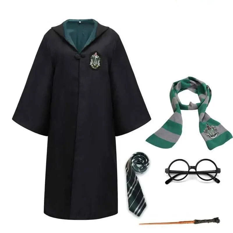 Wizard Costume Robe & Accessories Set