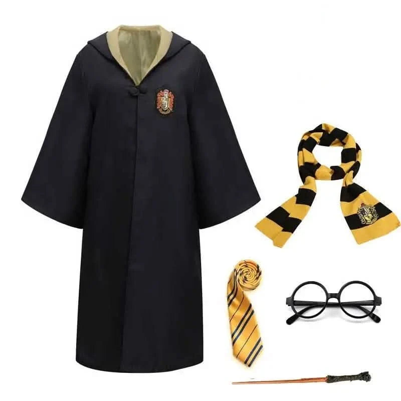Wizard Costume Robe & Accessories Set