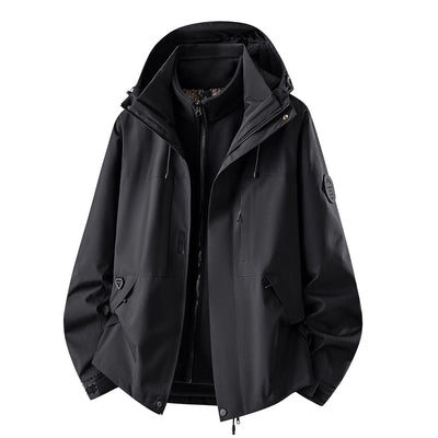 Women's 3-In-1 Jacket Waterproof Detachable Fleece Liner Windproof