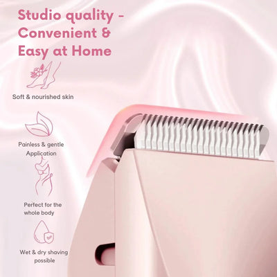 Women's Intimate Shaver USB-C Rechargeable 2-in-1 Head