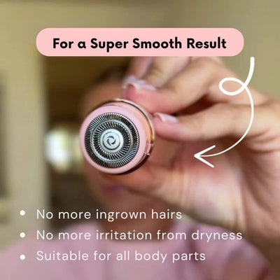 Women's Intimate Shaver USB-C Rechargeable 2-in-1 Head