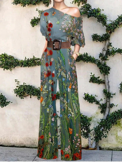 Women's Jumpsuit One Piece Breathable & Relaxed Cut