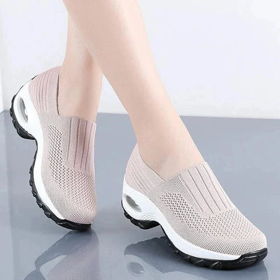 Women's Slip-On Shoes Cushioned Arch & Heel Support