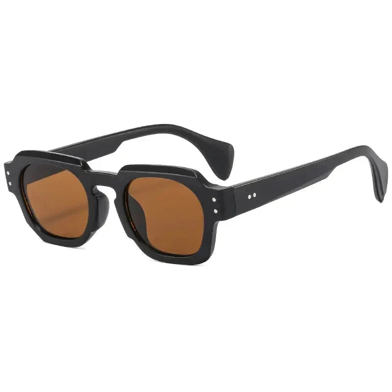 Women's Sunglasses Square Retro Frame Lightweight UV400 Protection