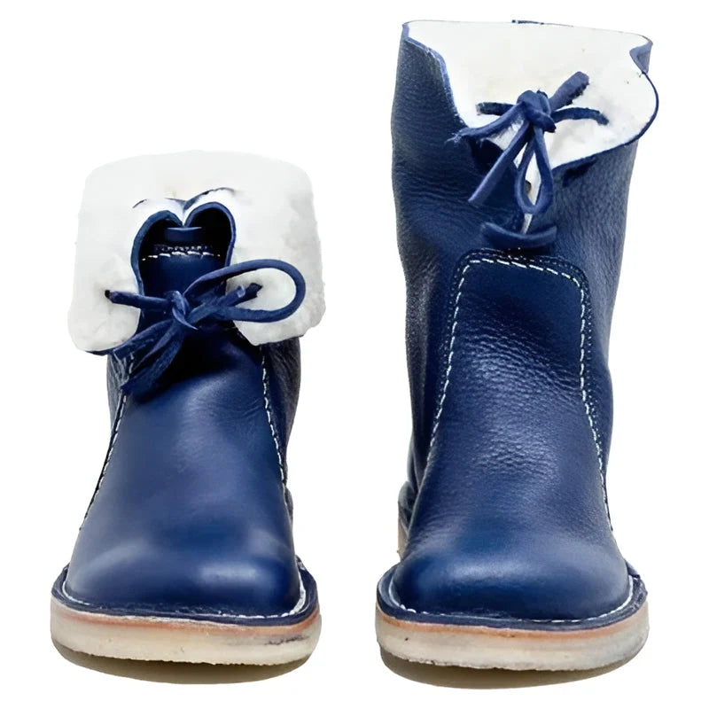 Women's Winter Boots Wool-Lined Water-Resistant Rubber Sole