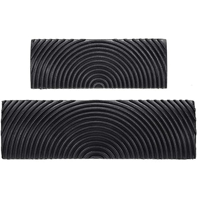Wood Grain Roller Set Natural Rubber Two Sizes