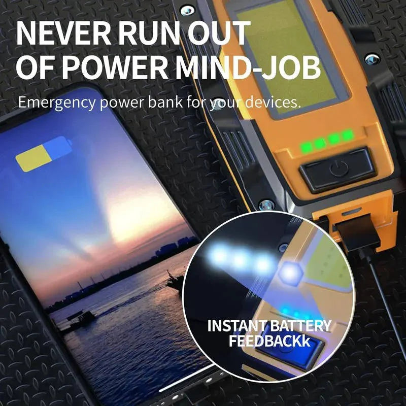 Work Light 1000 Lumens Magnetic Base & Rotating Hook