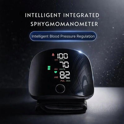 Wrist Blood Pressure Monitor Touch Display & Voice Function