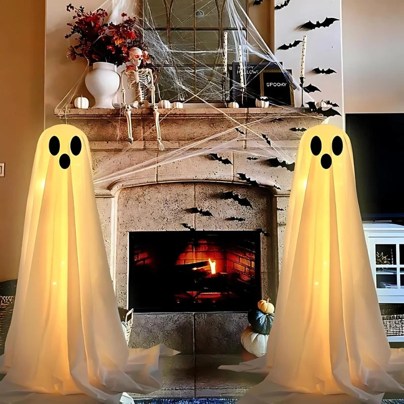 Yard Ghost LED Battery-Powered Weather-Resistant 78 Inch Tall