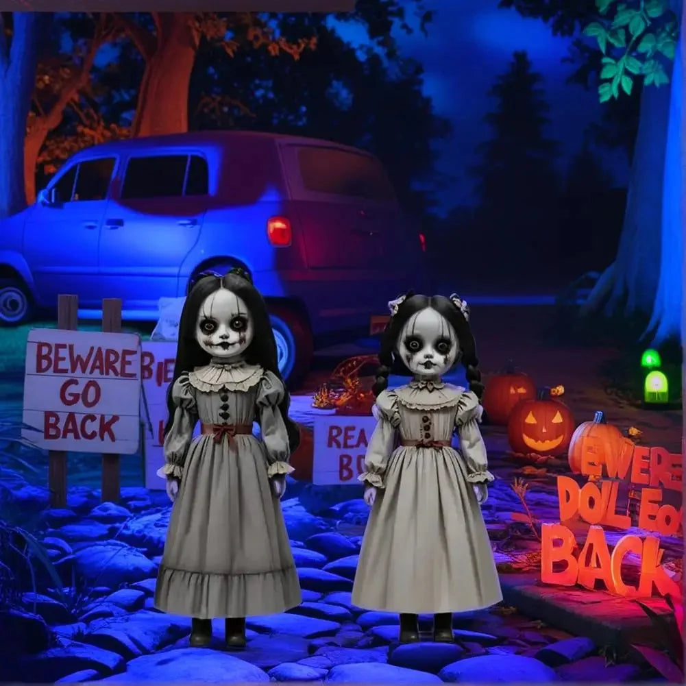 Yard Stakes Ghost Foldable & Weather-Resistant Set Of 2
